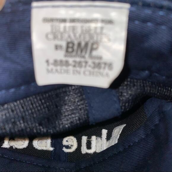 Blue Bell Creameries Homemade Ice Cream Navy Blue/White Mesh Adjustable Hat Cap - Picture 5 of 5